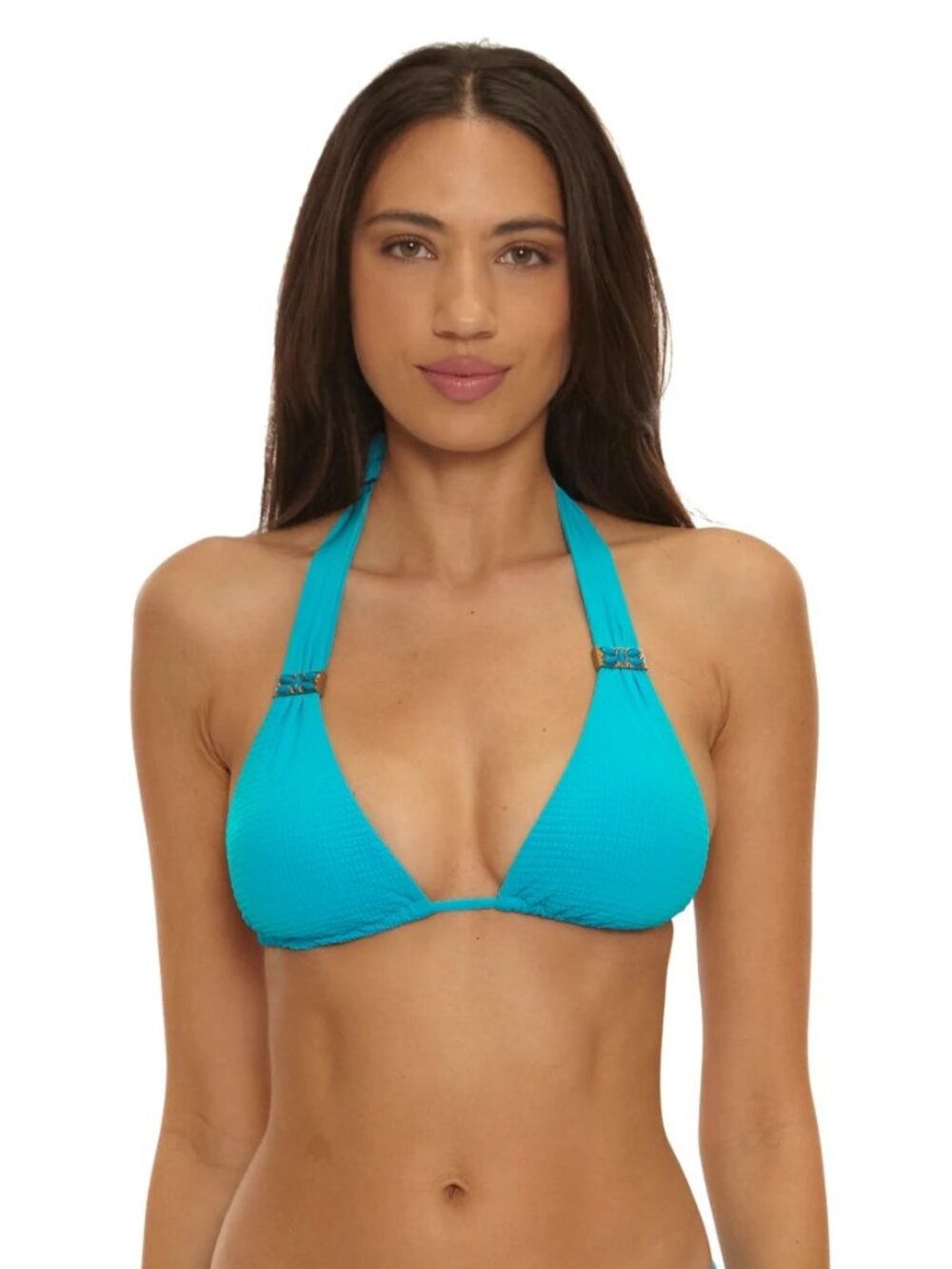 BECCA NASHVILLE NOVELTY KNIT TRIANGLE TOP IN SIZES MEDIUM AND D-CUP